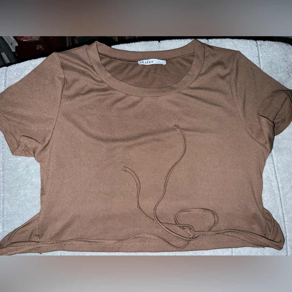 Brown Blouse